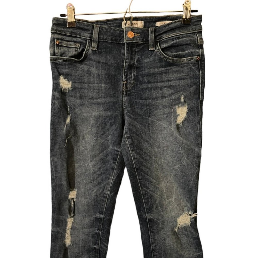 Guess Mid Rise Skinny Jeans - Picture 3 of 8